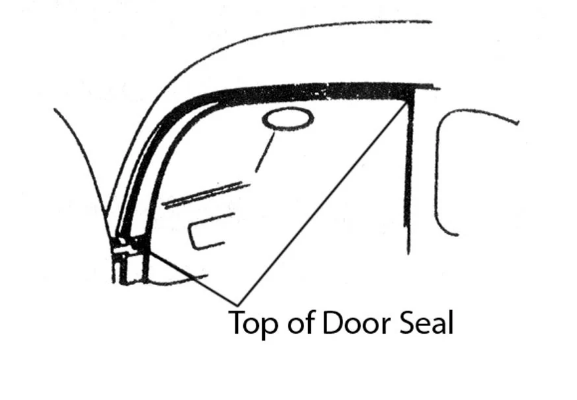 32/34 Upper Door Seal